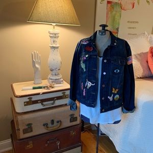 Patched Gap Jean Jacket